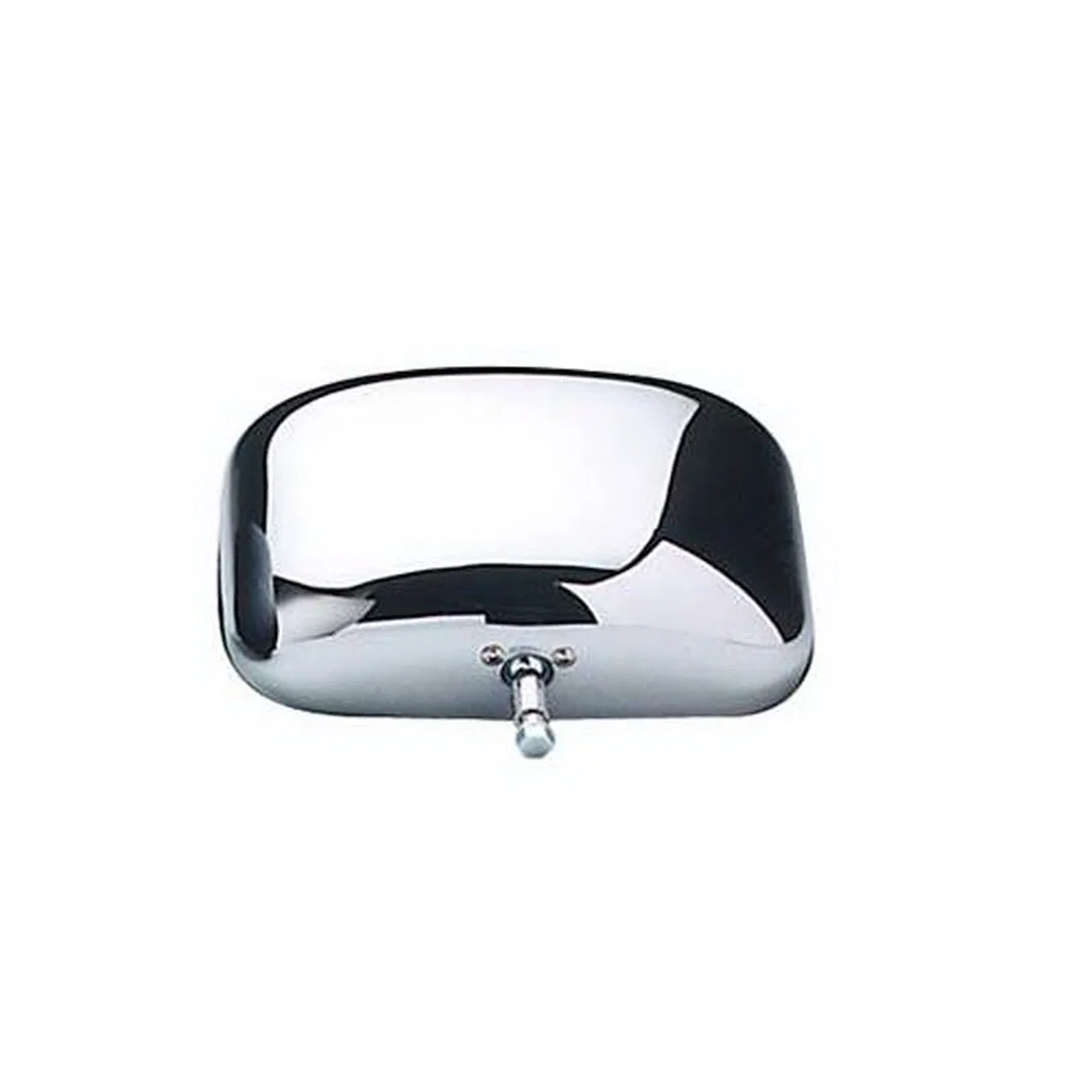 95500 – CIPA Exterior Mirror, Mirror Head Replacement For CIPA 10002 Single Chrome Manual With Hardware 5-1/2 Inch x ...
